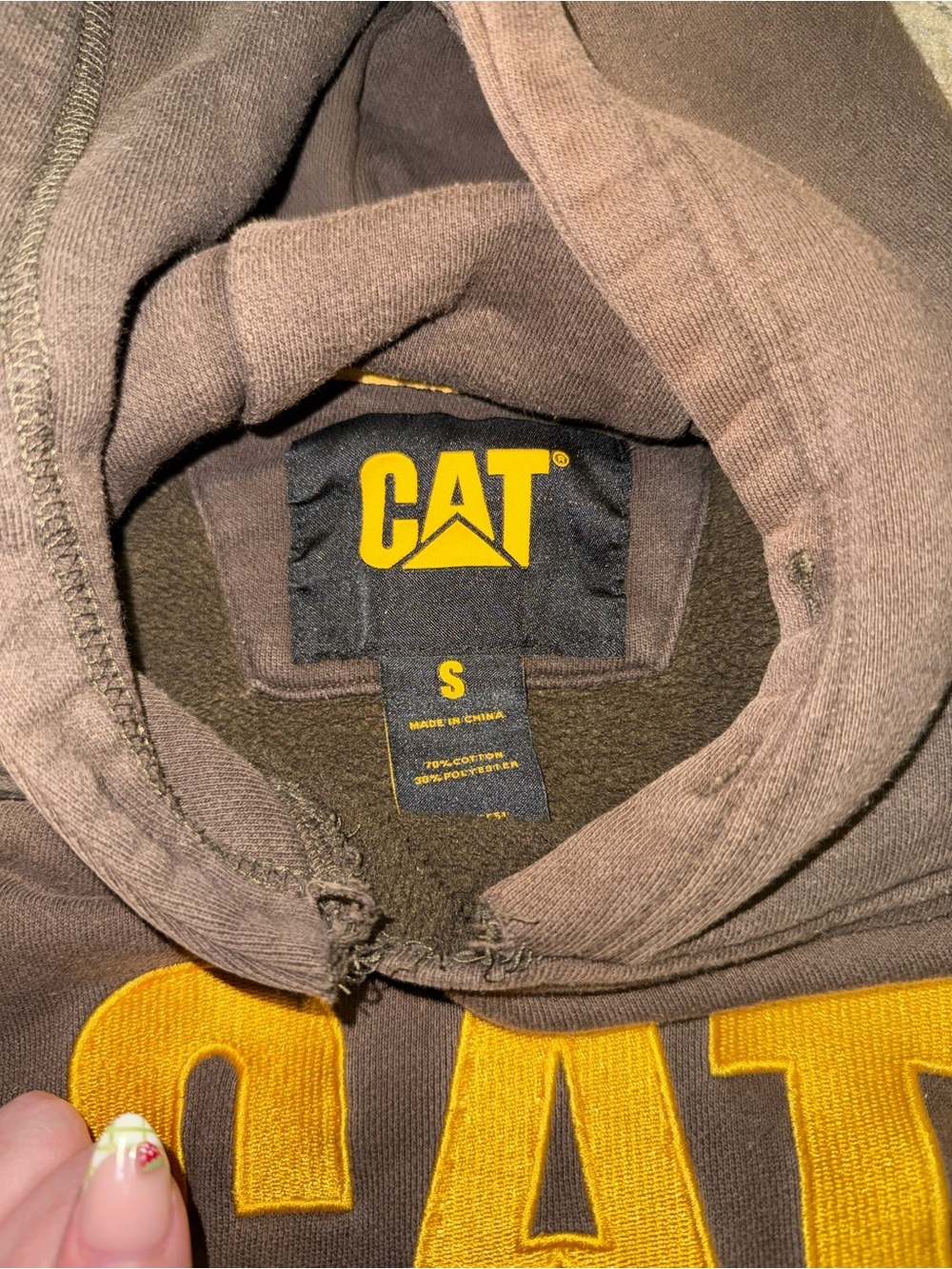 Brown CAT Hoodie - Picture 5 of 5